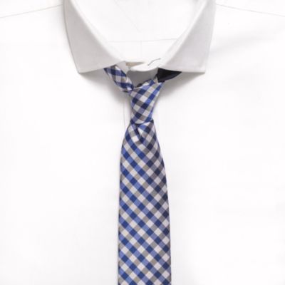 GINGHAM VINTAGE SLIM TIE $34.50
